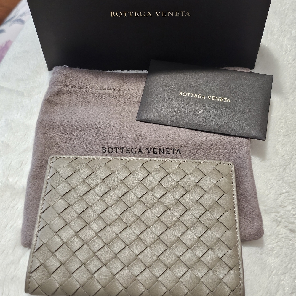 Bottega Veneta Leather Passport Holder